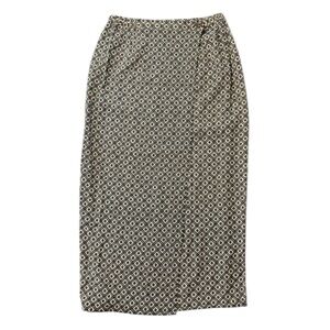 Diane Von Furstenberg Vintage Geometric Patterned‎ Wrap Skirt